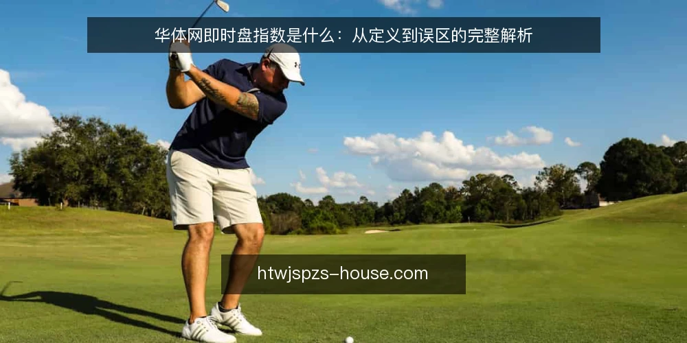 华体网即时盘指数是什么:从定义到误区的完整解析 — 华体网即时盘指数是什么? 配图